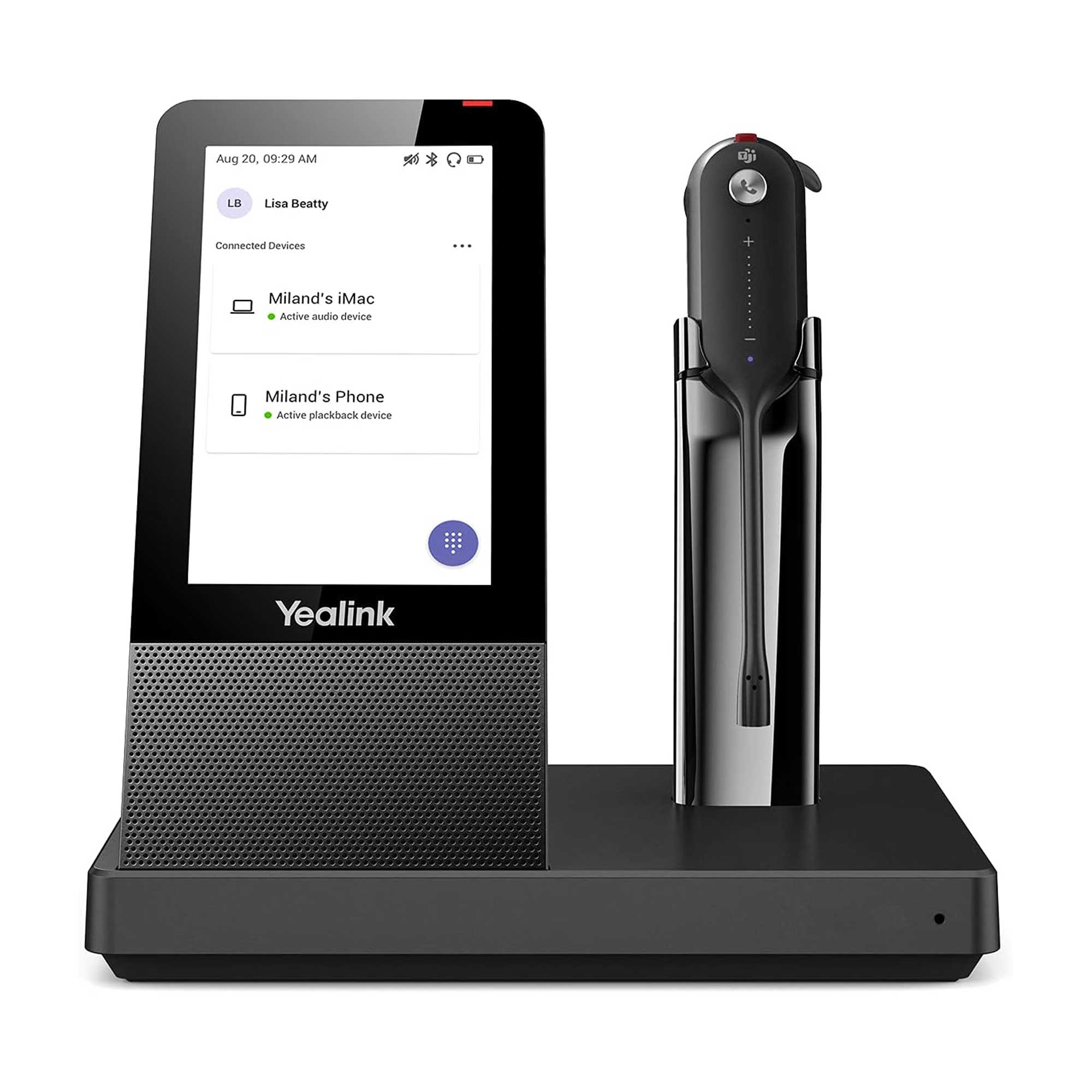 Yealink WH67 drahtloses DECT Headset (Microsoft Teams Variante)