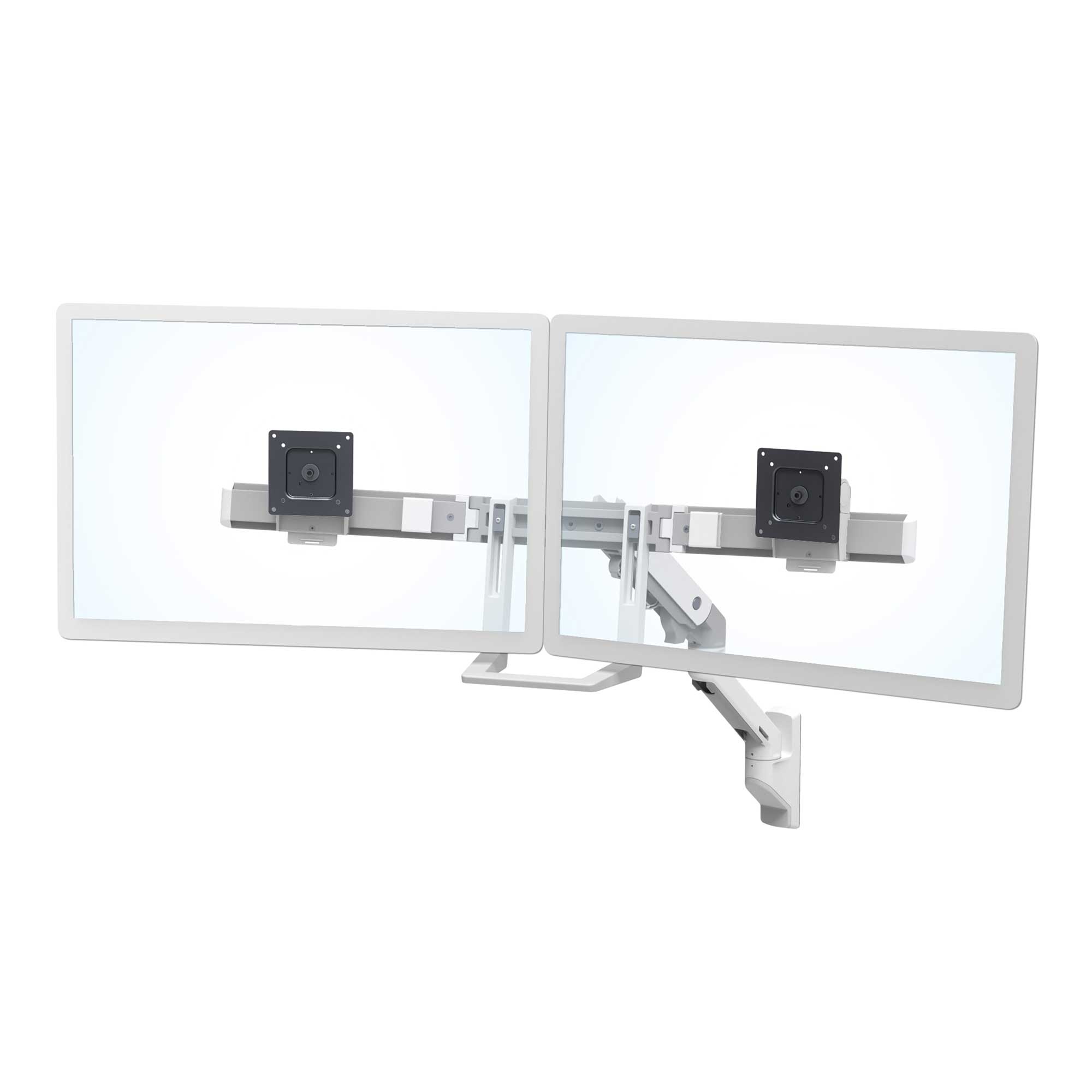 Ergotron HX Dual Monitor Arm, Wandhalterung für 2 Monitore (weiß) Ergotron HX Dual Monitor Arm, Wandhalterung für 2 Monitore (weiß)