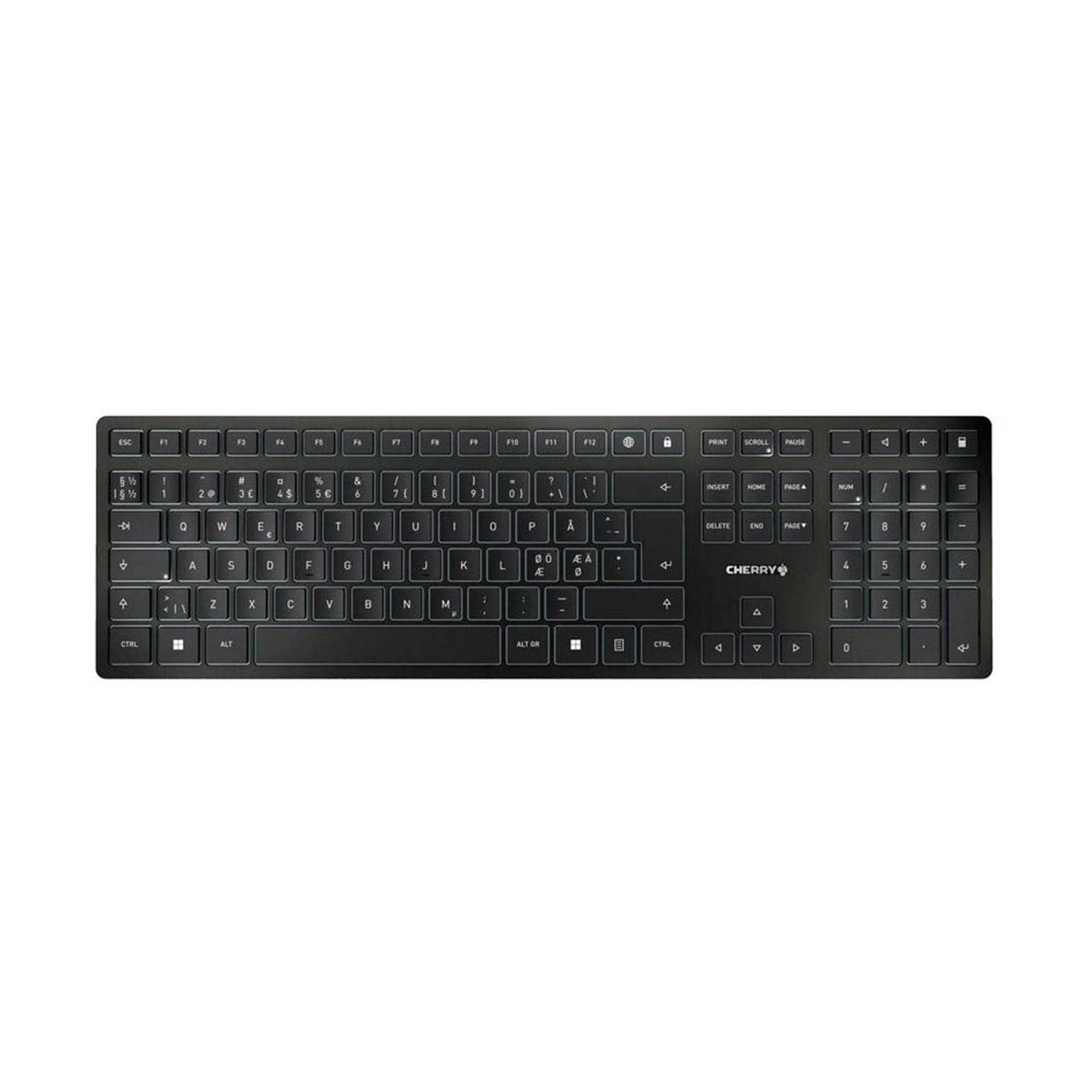 CHERRY KW 9100 SLIM Tastatur kabellos (Schwarz) CHERRY KW 9100 SLIM Tastatur kabellos (Schwarz)