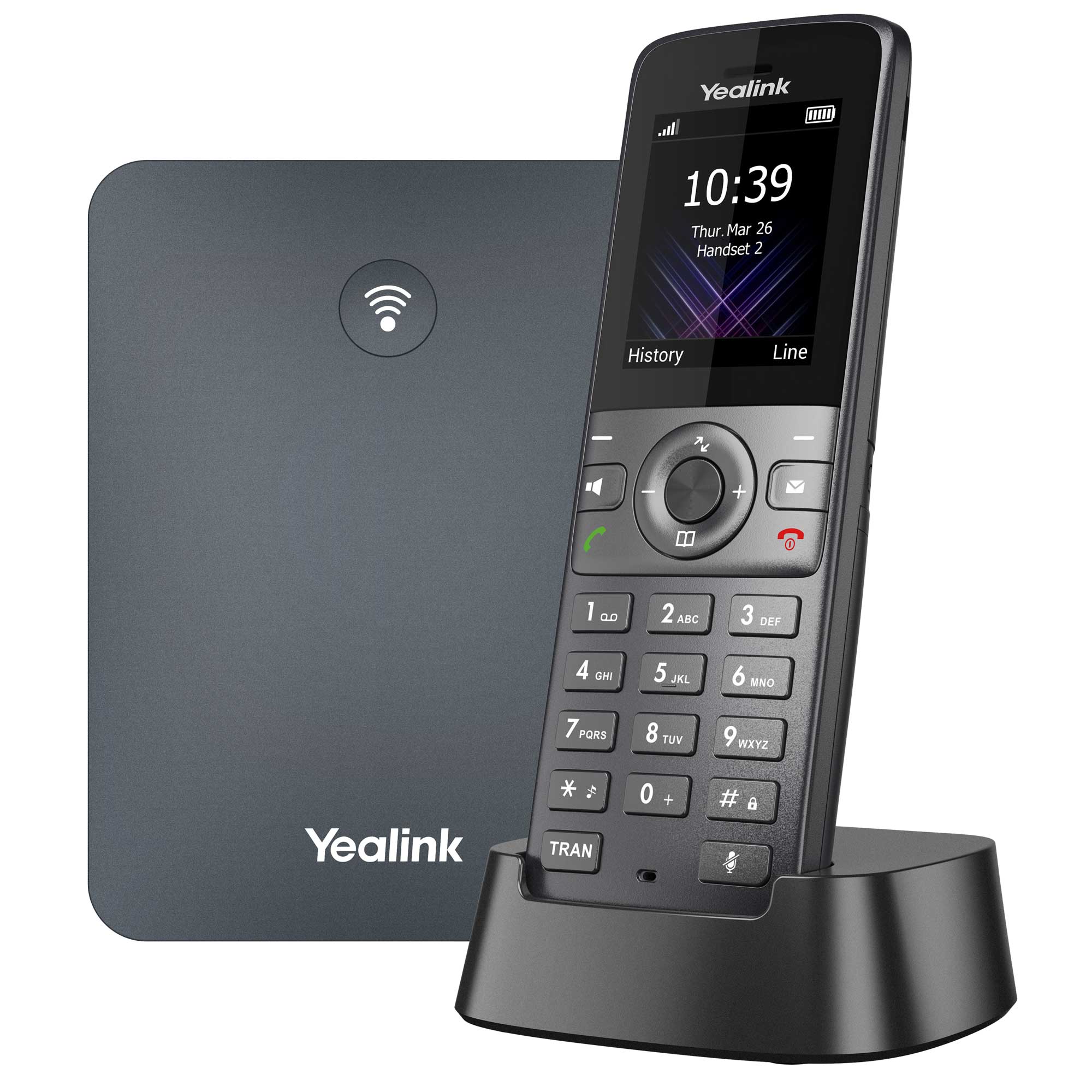 Yealink W73P - Bundle aus W73H Mobiltelefon + Basis W70B Yealink W73P - Bundle aus W73H Mobiltelefon + Basis W70B
