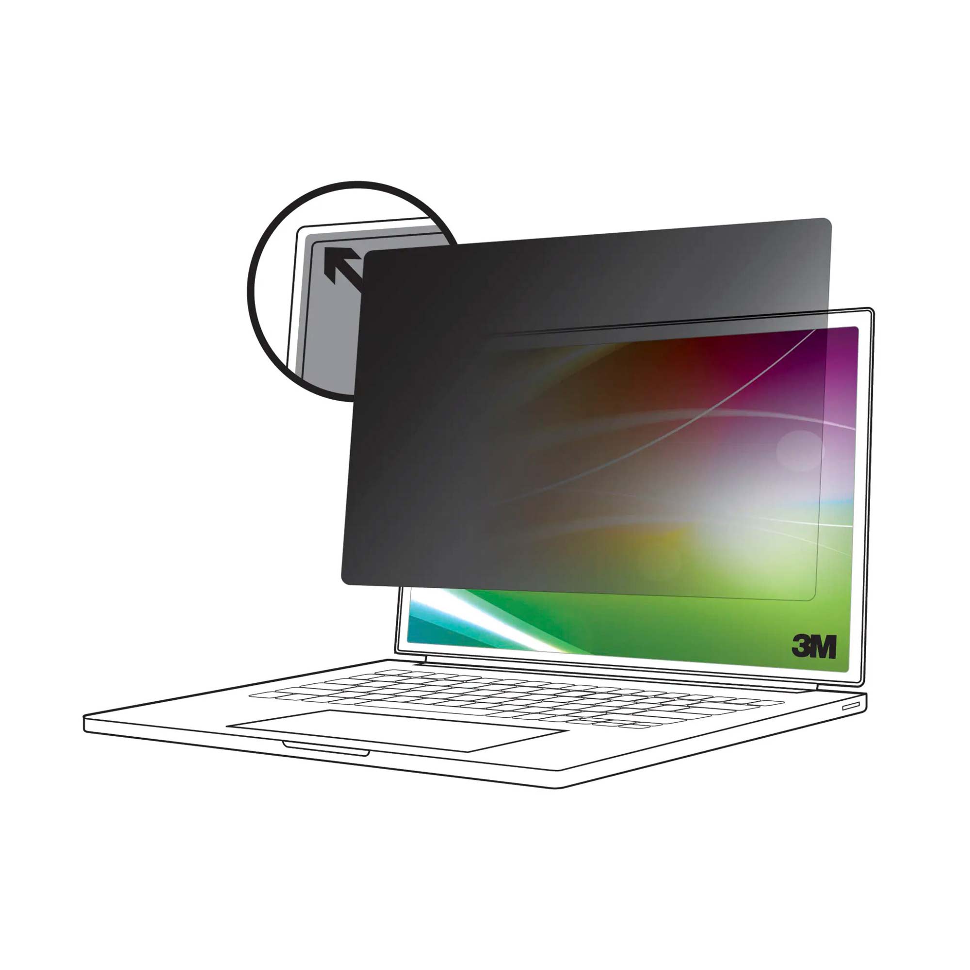 3M Blickschutzfilter für Apple MacBook Air 3M Blickschutzfilter für Apple MacBook Air