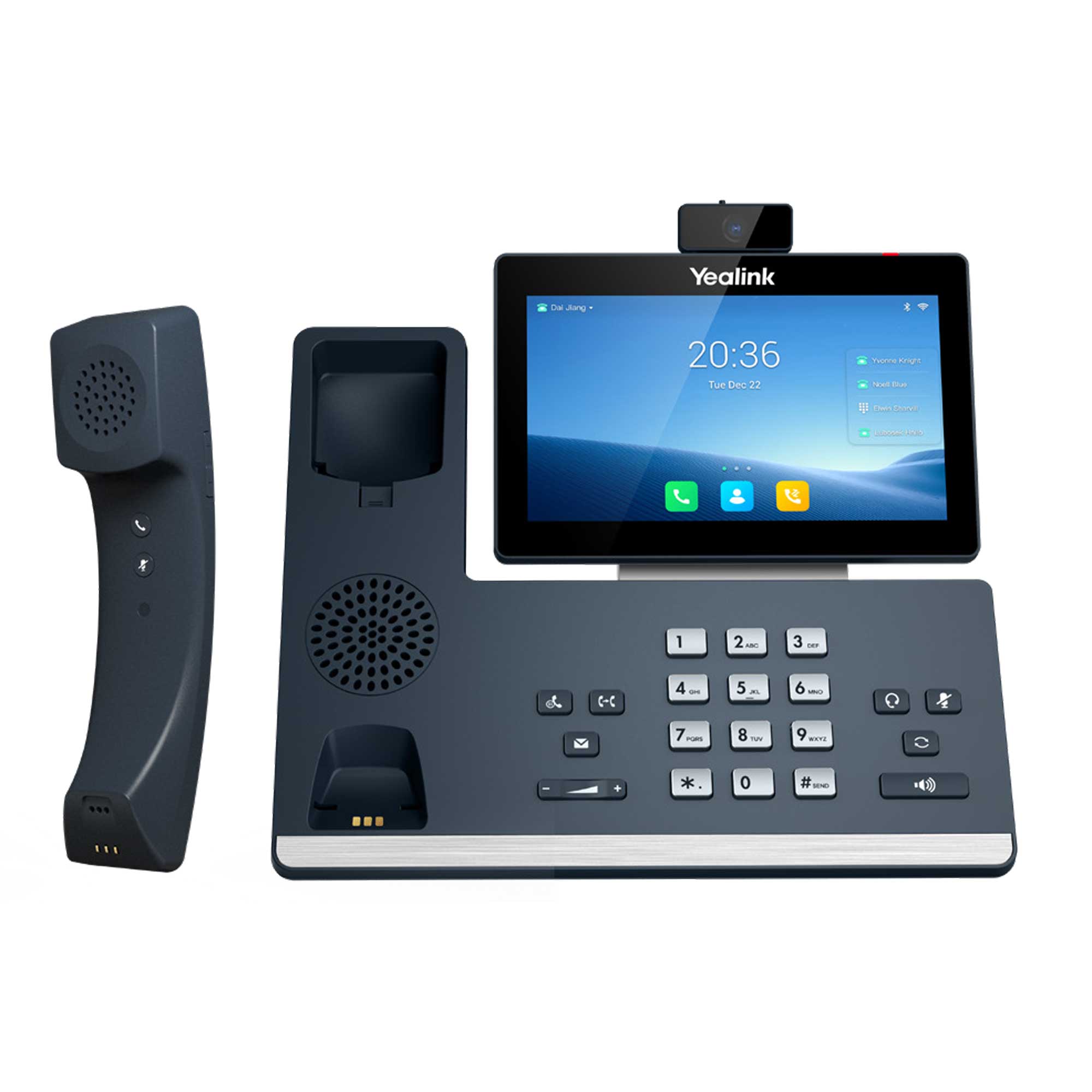 Yealink SIP-T58W PRO Schnurloses Tischtelefon mit Kamera SIP-PHONE T5 SERIES Yealink SIP-T58W PRO Schnurloses Tischtelefon mit Kamera SIP-PHONE T5 SERIES