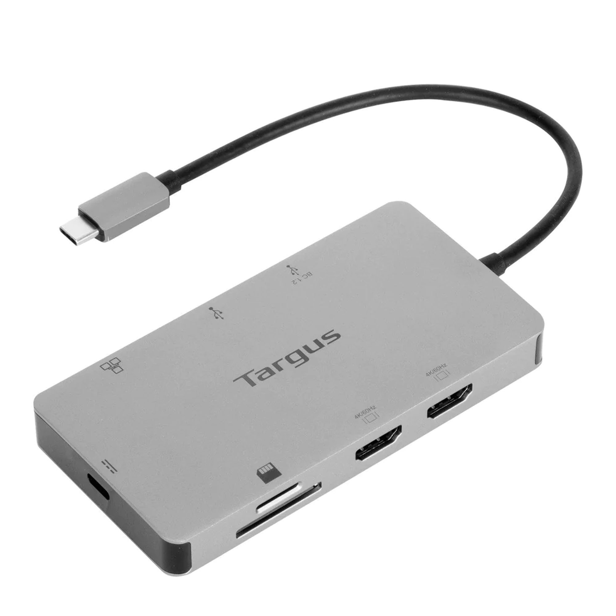 TARGUS USB-C Dual HDMI 4K-Dockingstation für 1-2 Monitore und 100 W PD Pass-Through-Laden TARGUS USB-C Dual HDMI 4K-Dockingstation für 1-2 Monitore und 100 W PD Pass-Through-Laden