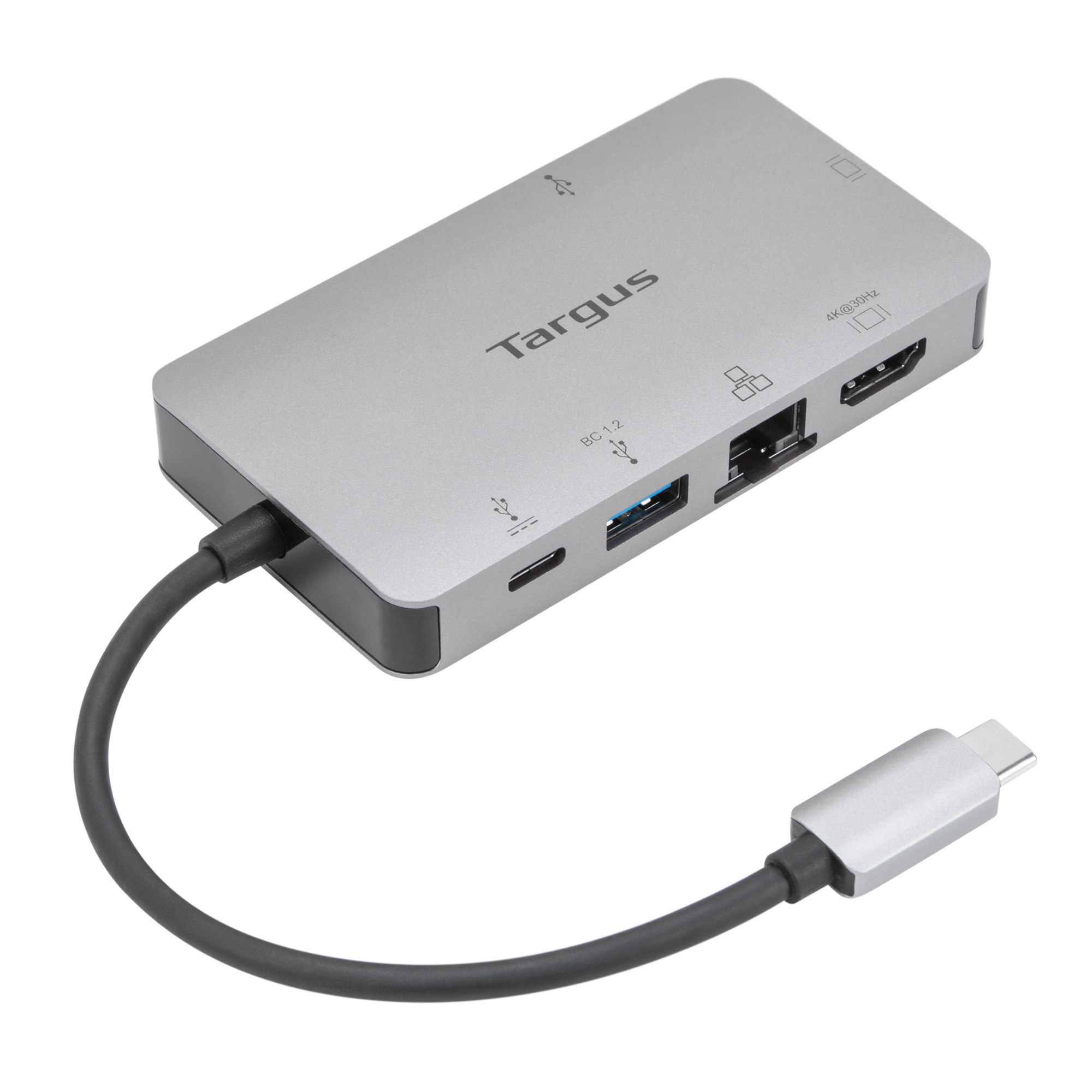 TARGUS USB-C DP Alt-Mode HDMI/VGA Dockingstation für 1 Monitor und 100 W PD Pass-Trough-Ladefunktion TARGUS USB-C DP Alt-Mode HDMI/VGA Dockingstation für 1 Monitor und 100 W PD Pass-Trough-Ladefunktion