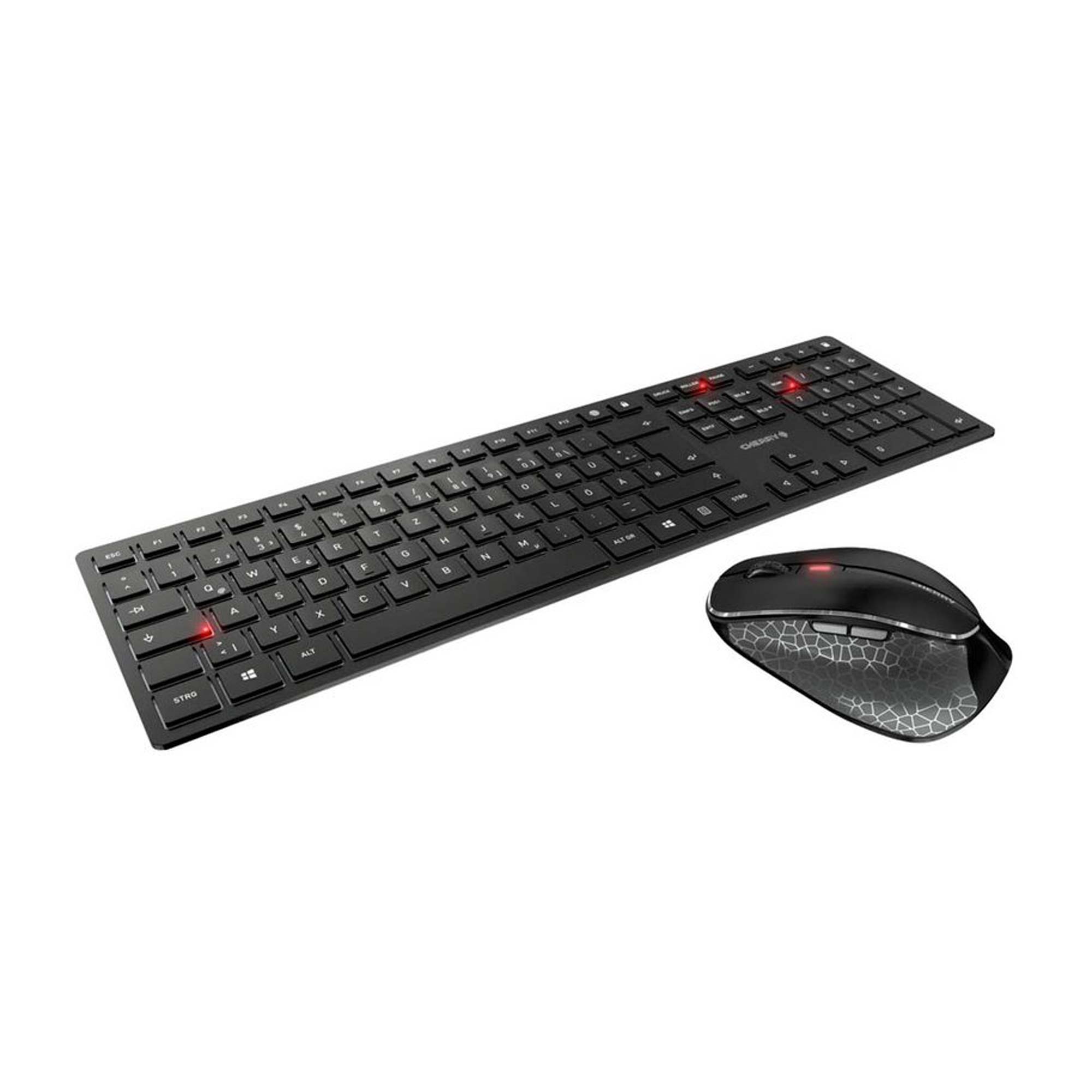 CHERRY DW 9500 SLIM Tastatur-Maus-Set kabellos (Schwarz) CHERRY DW 9500 SLIM Tastatur-Maus-Set kabellos (Schwarz)