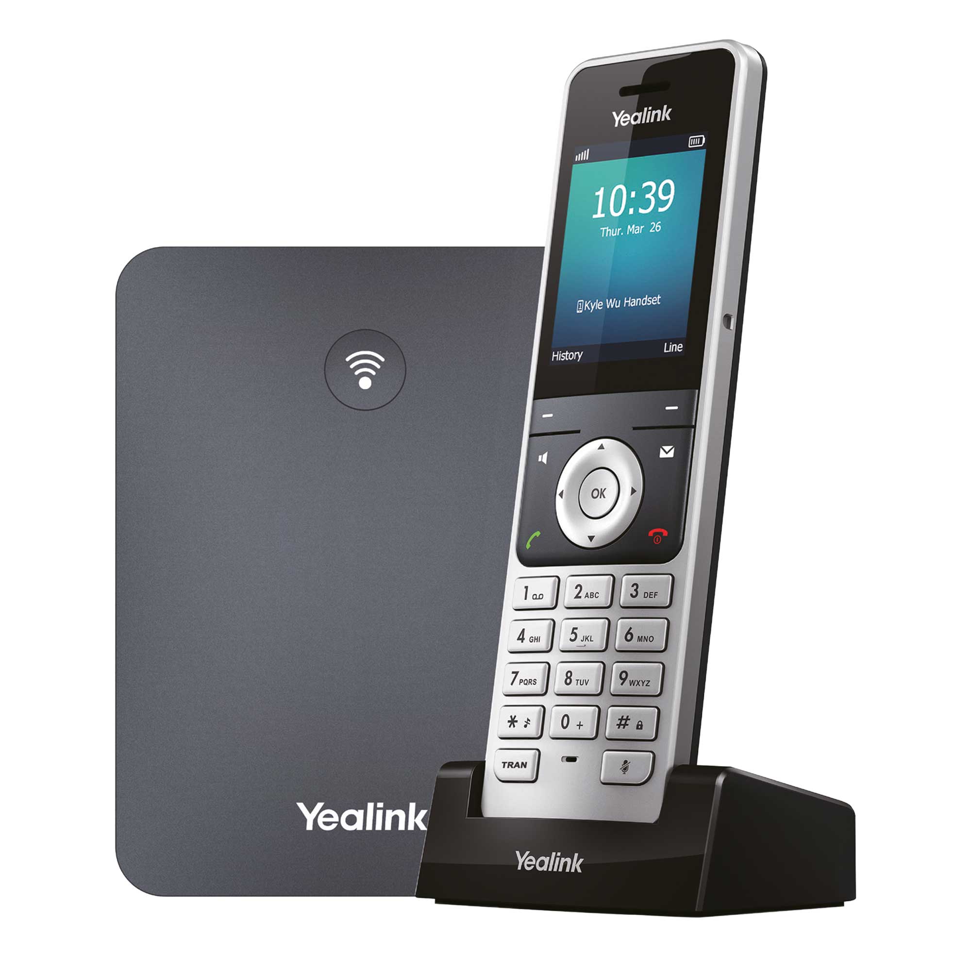 Yealink W76P - Bundle aus W56H Mobiltelefon + Basis W70B Yealink W76P - Bundle aus W56H Mobiltelefon + Basis W70B