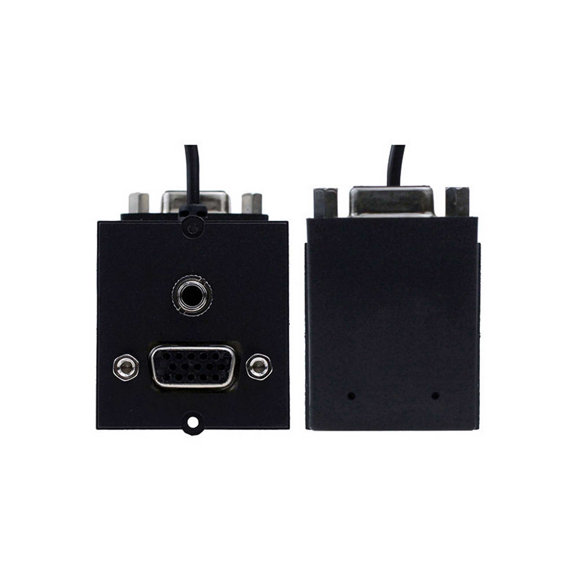 90° Custom Modul 1 x VGA + Miniklinke 90° Custom Modul 1 x VGA + Miniklinke