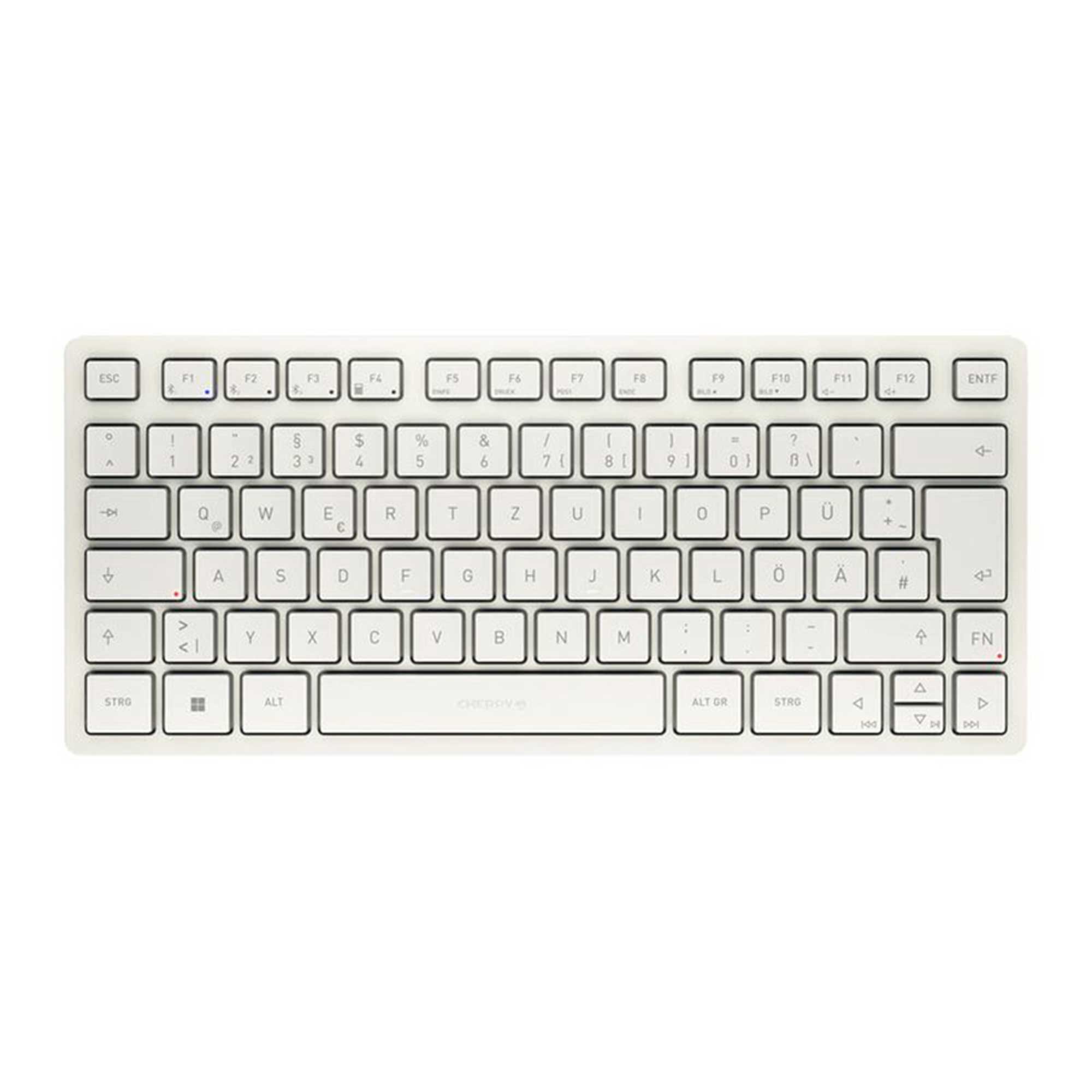 CHERRY KW 7100 MINI BT FOR MAC Tastatur kabellos (Weiß) CHERRY KW 7100 MINI BT FOR MAC Tastatur kabellos (Weiß)