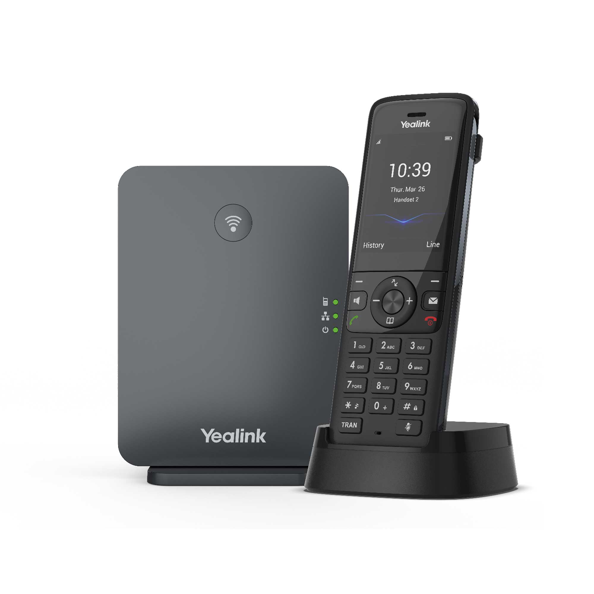 Yealink W78P - Bundle aus W78H Mobiltelefon + Basis W70B Yealink W78P - Bundle aus W78H Mobiltelefon + Basis W70B