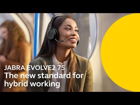 JABRA EVOLVE2 75 LINK380A Stereo Headset (Microsoft Teams Variante)