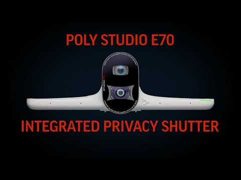 Poly Studio Large Room Kit for MS Teams | Studio E70 mit GC8 Touch Controller (ohne PC, Ochno kompatibel)
